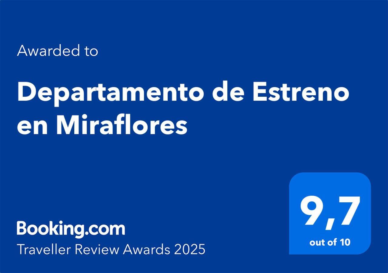 Departamento De Estreno En Miraflores Apartment *